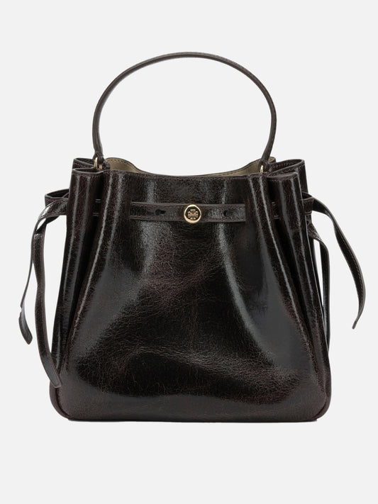 Tory Burch "Romy" Small Handbag Brown

