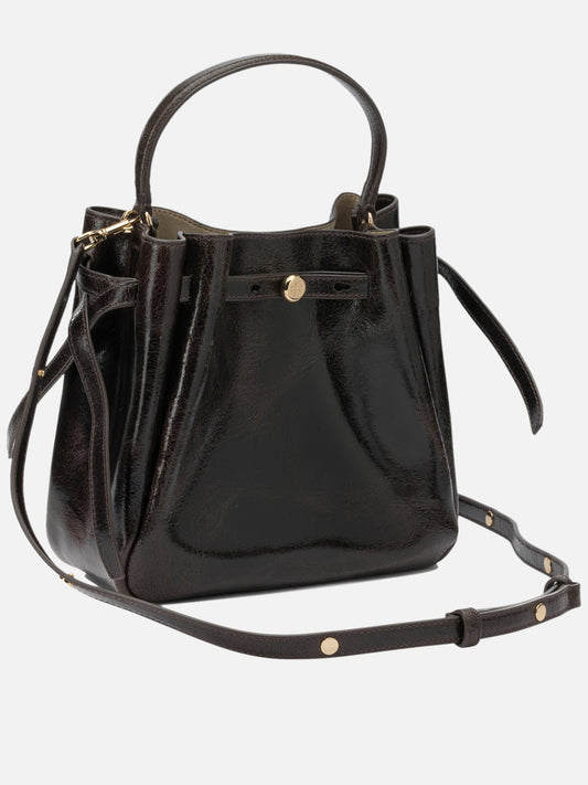 Tory Burch "Romy" Small Handbag Brown

