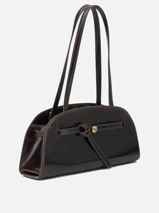 Tory Burch "East West Romy" Medium Shoulder Bag Brown

