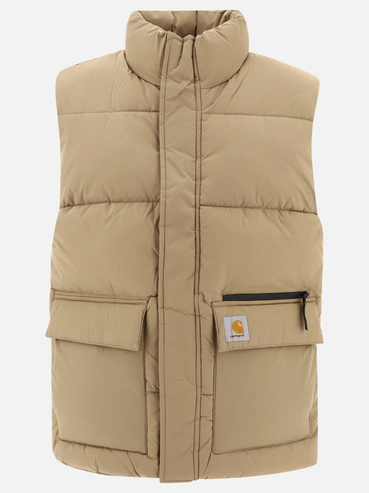 Giacche smanicate 100% poliammide - Imbottitura: poliestere  Beige - Carhartt WIP Uomo | PLP | VIETTI Online Store 
