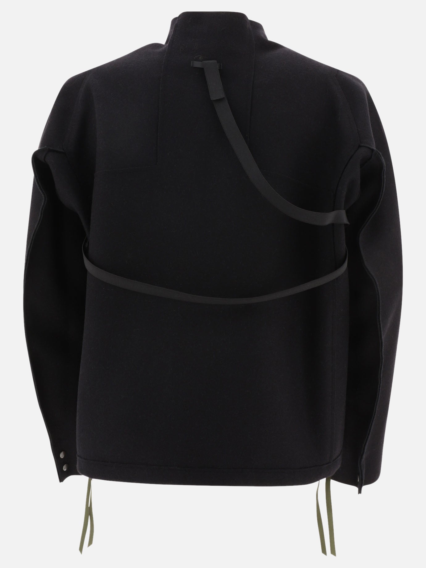 Giacche a vento 100% wool  Nero - Acronym Uomo | PDP | VIETTI Online Store | thumbnail_2