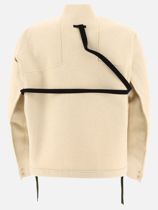 Windbreakers 100% wool  White - Acronym Men | PLP | VIETTI Online Store | 2
