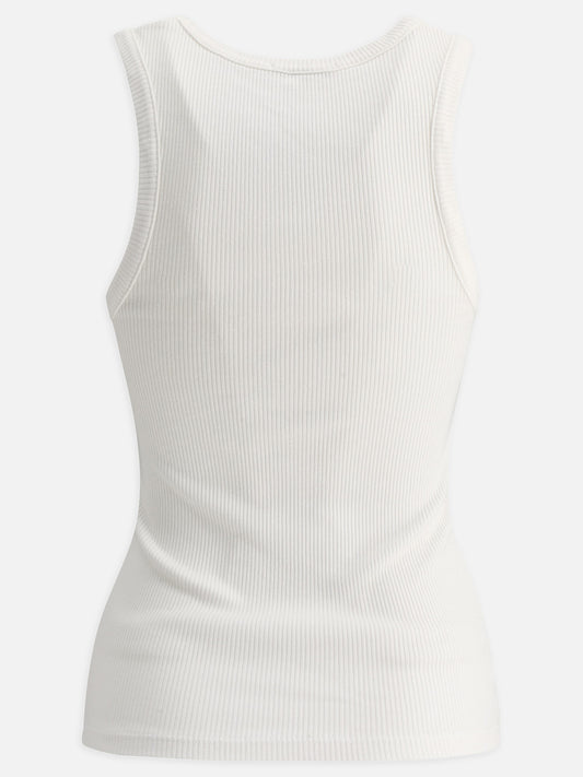 Canotte 49% cotton 49% lyocell 2% spandex  Bianco - Agolde Donna | PLP | VIETTI Online Store | 2
