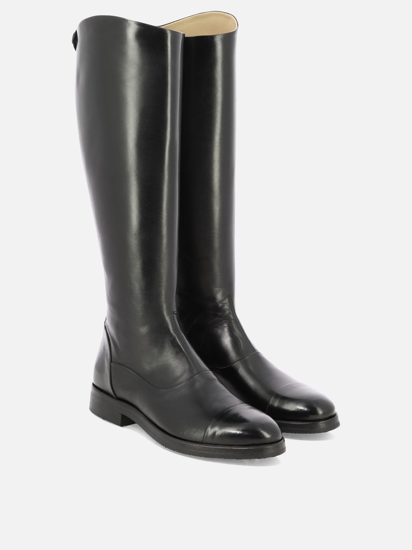 Al ginocchio 100% pelle - 100% gomma  Nero - Alberto Fasciani Donna | PDP | VIETTI Online Store | Zoom-Modal_2
