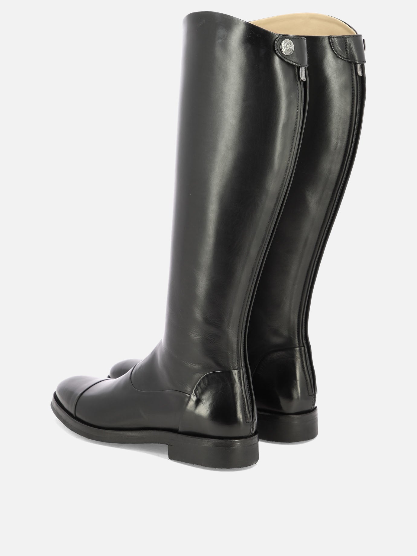 Al ginocchio 100% pelle - 100% gomma  Nero - Alberto Fasciani Donna | PDP | VIETTI Online Store | Zoom-Modal_4
