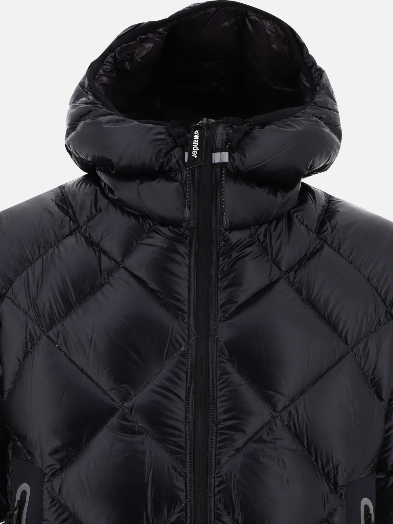 Piumini corti 100% nylon - Padding: down and feather  Nero - and Wander Uomo | PDP | VIETTI Online Store | thumbnail_3