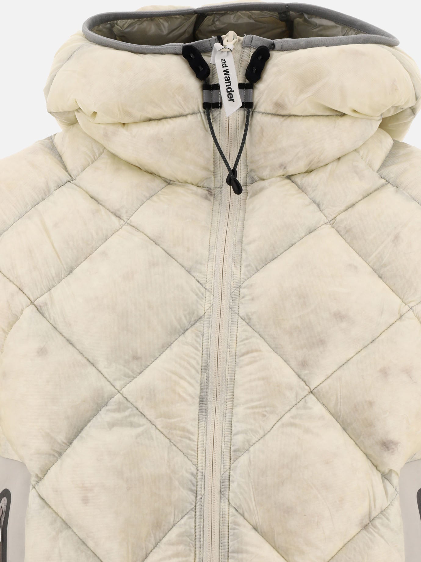 Piumini corti 100% nylon - Padding: down and feather  Bianco - and Wander Uomo | PDP | VIETTI Online Store | thumbnail_3