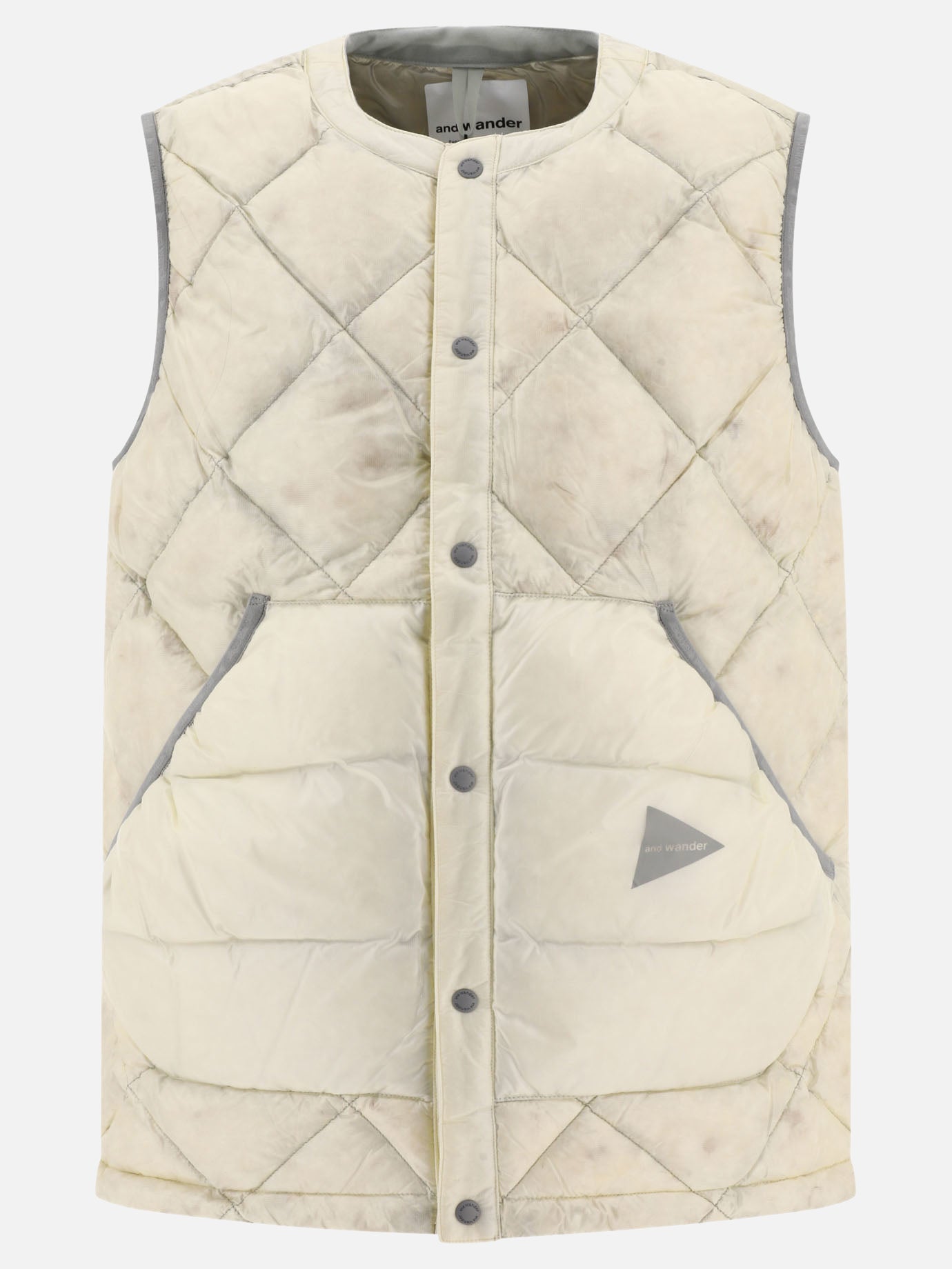Giacche smanicate 100% nylon - Padding: down and feather  Bianco - and Wander Uomo | PDP | VIETTI Online Store | thumbnail