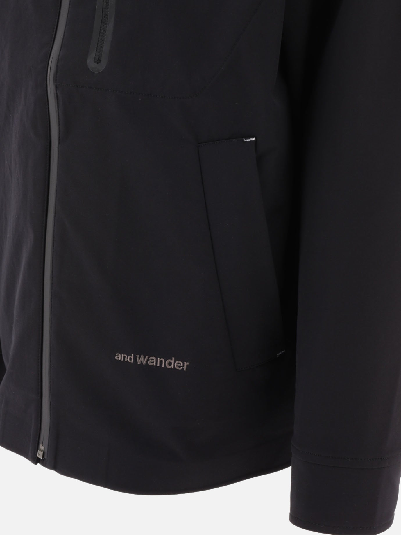 Giacche leggere & Trapuntate 100% polyester  Nero - and Wander Uomo | PDP | VIETTI Online Store | thumbnail_4