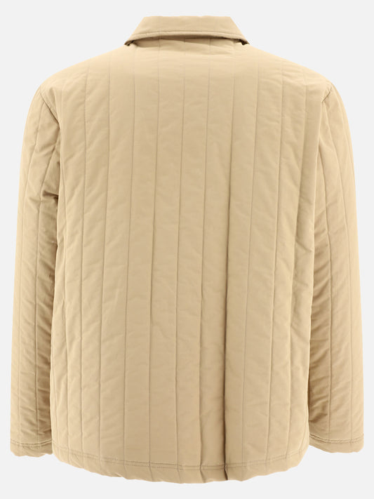 Giacche leggere & Trapuntate 51% cotone 49% poliammide - Imbottitura: poliestere  Beige - A.P.C. Uomo | PLP | VIETTI Online Store | 2
