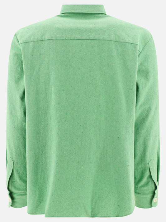 Giacche overshirt 95% cotone 5% altre fibre  Verde - A.P.C. Uomo | PLP | VIETTI Online Store | 2
