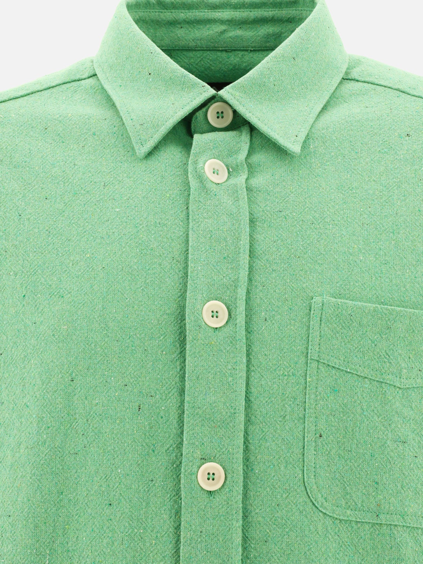 Giacche overshirt 95% cotone 5% altre fibre  Verde - A.P.C. Uomo | PDP | VIETTI Online Store | thumbnail_3
