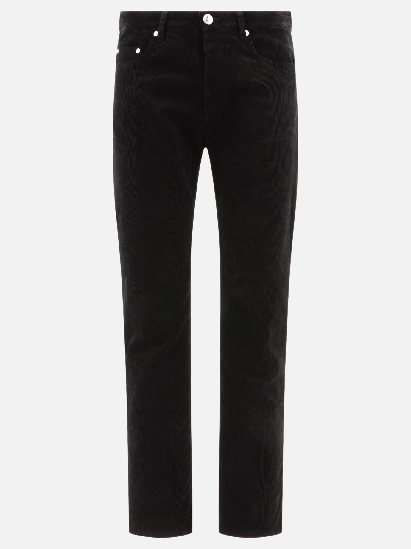 Pantaloni casual 84% cotone 16% poliestere  Nero - A.P.C. Uomo | PDP | VIETTI Online Store | Zoom-Modal
