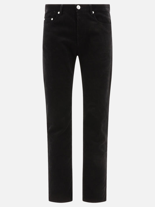 Pantaloni casual 84% cotone 16% poliestere  Nero - A.P.C. Uomo | PLP | VIETTI Online Store 
