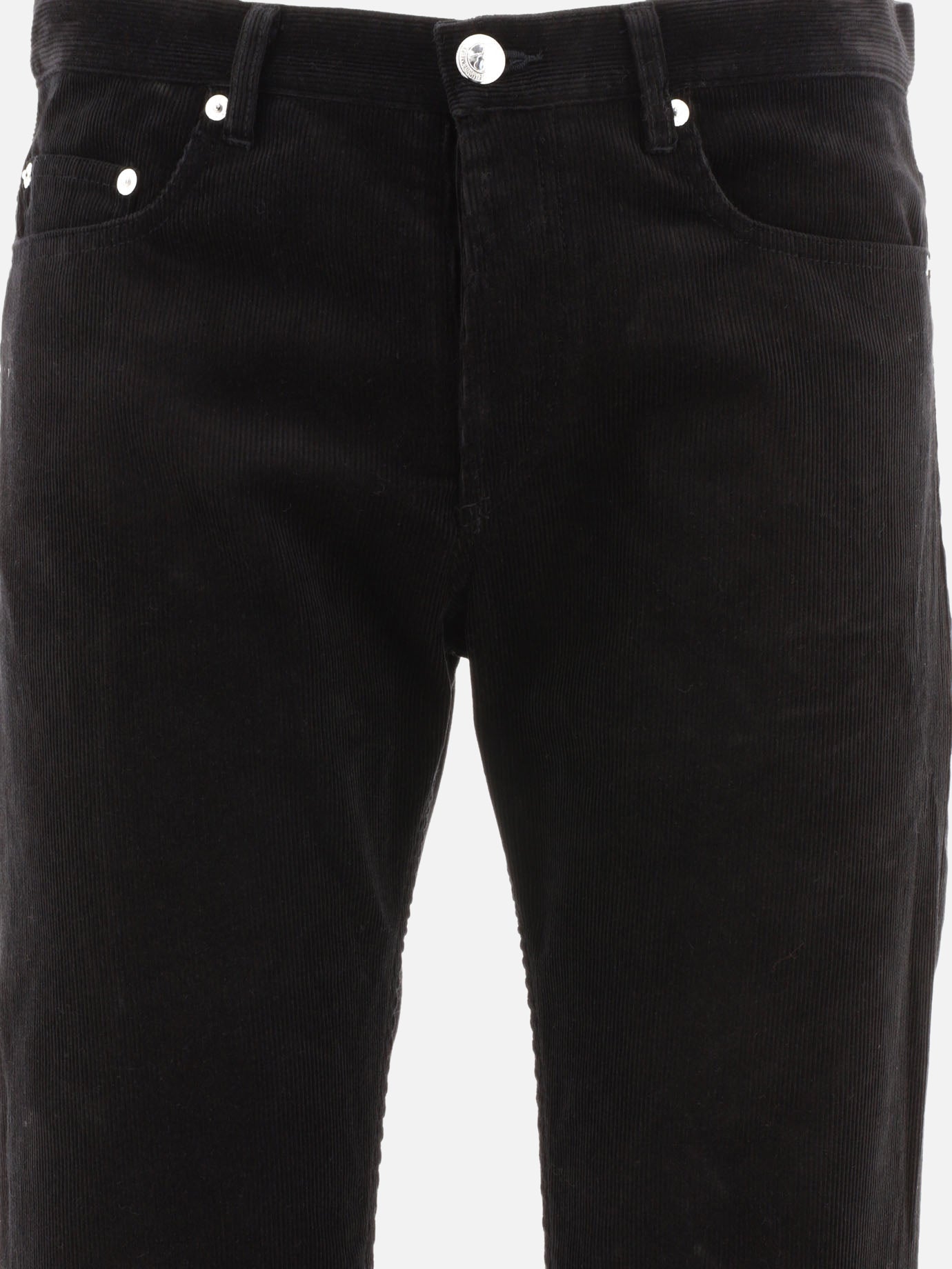 Pantaloni casual 84% cotone 16% poliestere  Nero - A.P.C. Uomo | PDP | VIETTI Online Store | Zoom-Modal_3
