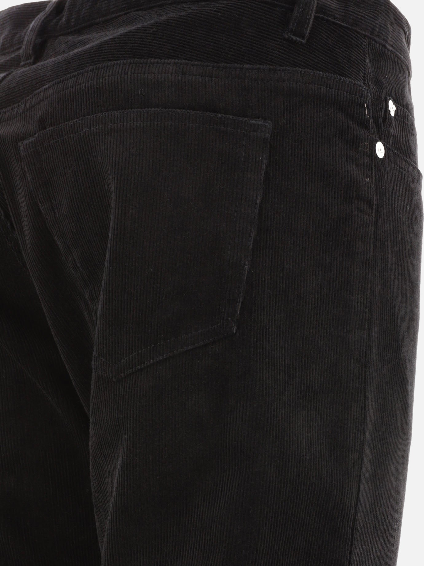 Pantaloni casual 84% cotone 16% poliestere  Nero - A.P.C. Uomo | PDP | VIETTI Online Store | Zoom-Modal_4
