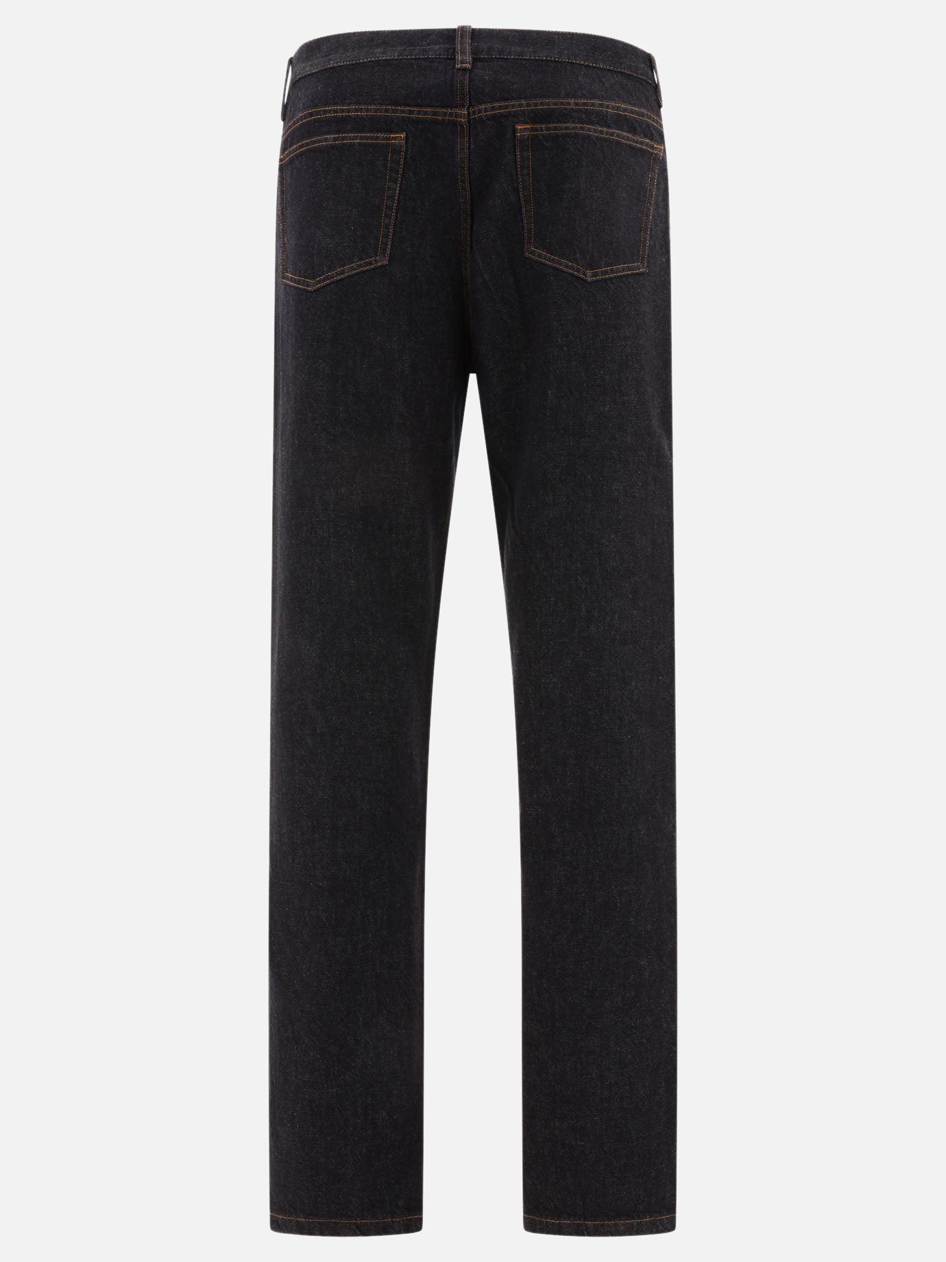 Jeans a gamba dritta 100% cotone organico  Nero - A.P.C. Uomo | PDP | VIETTI Online Store | Zoom-Modal_2
