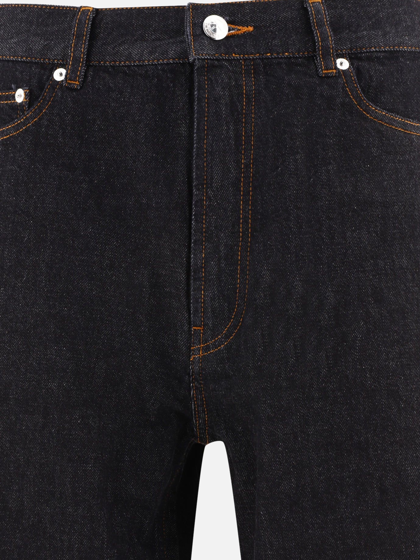 Jeans a gamba dritta 100% cotone organico  Nero - A.P.C. Uomo | PDP | VIETTI Online Store | Zoom-Modal_3
