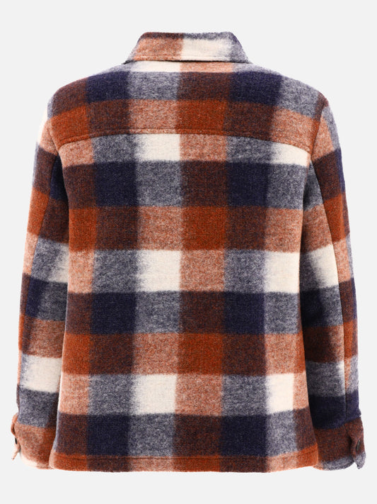 Giacche overshirt 57% lana 43% poliestere  Marrone - A.P.C. Uomo | PLP | VIETTI Online Store | 2
