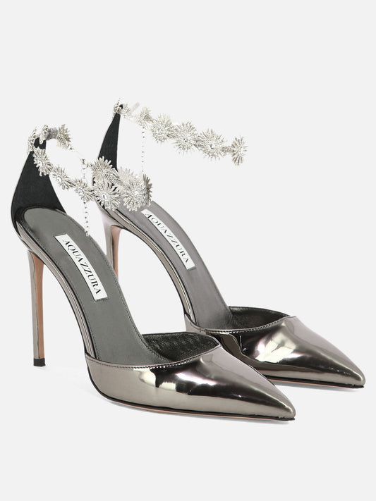 Pumps 100% synthetic leather - 100% leather  Silver - Aquazzura Women | PLP | VIETTI Online Store | 2
