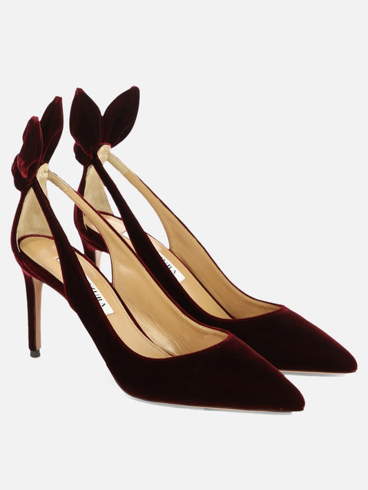 Pumps 100% velvet - 100% leather  Bordeaux - Aquazzura Women | PLP | VIETTI Online Store | 2
