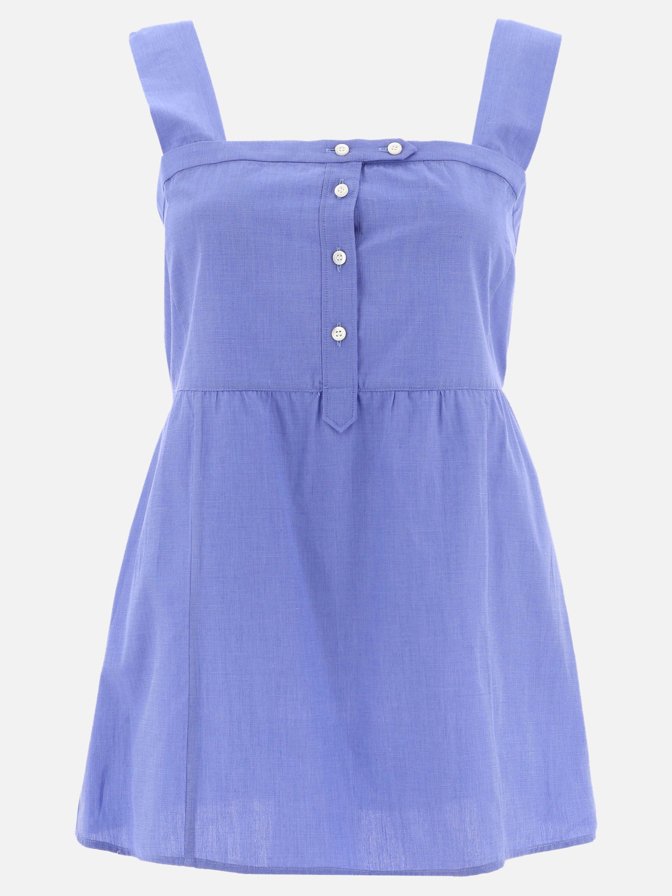 Casual tops 100% cotone  Light blue - Aspesi Women | PDP | VIETTI Online Store | Zoom-Modal
