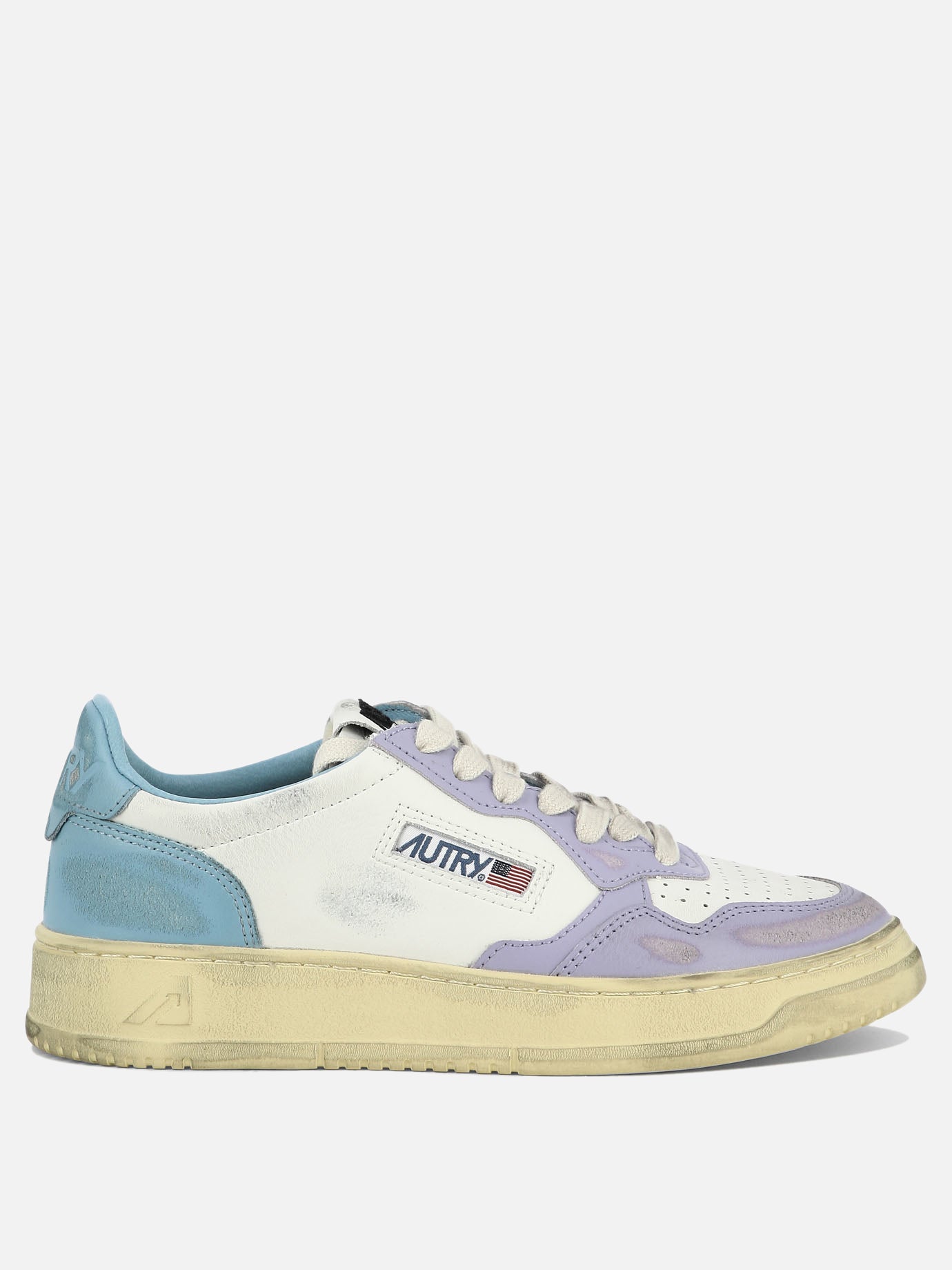 Sneaker basse 100% pelle di mucca - 100% gomma  Bianco - Autry Donna | PDP | VIETTI Online Store | thumbnail