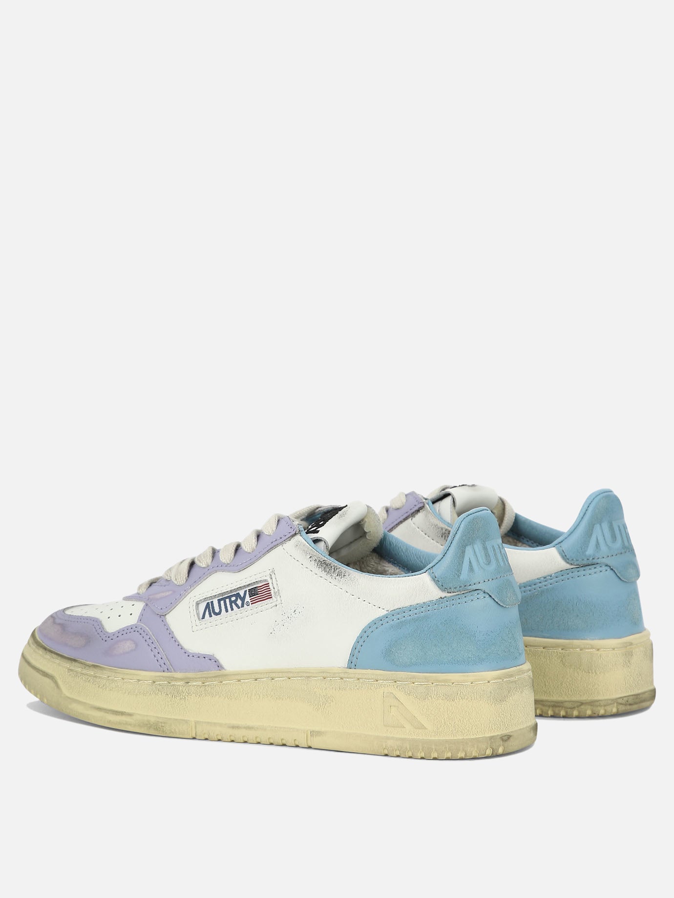 Sneaker basse 100% pelle di mucca - 100% gomma  Bianco - Autry Donna | PDP | VIETTI Online Store | thumbnail_4