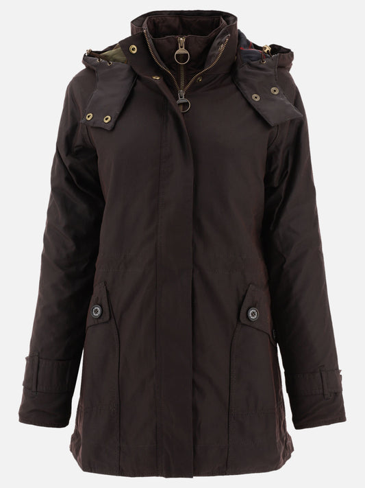 Parka 100% cotone cerato  Marrone - Barbour Donna | PLP | VIETTI Online Store 
