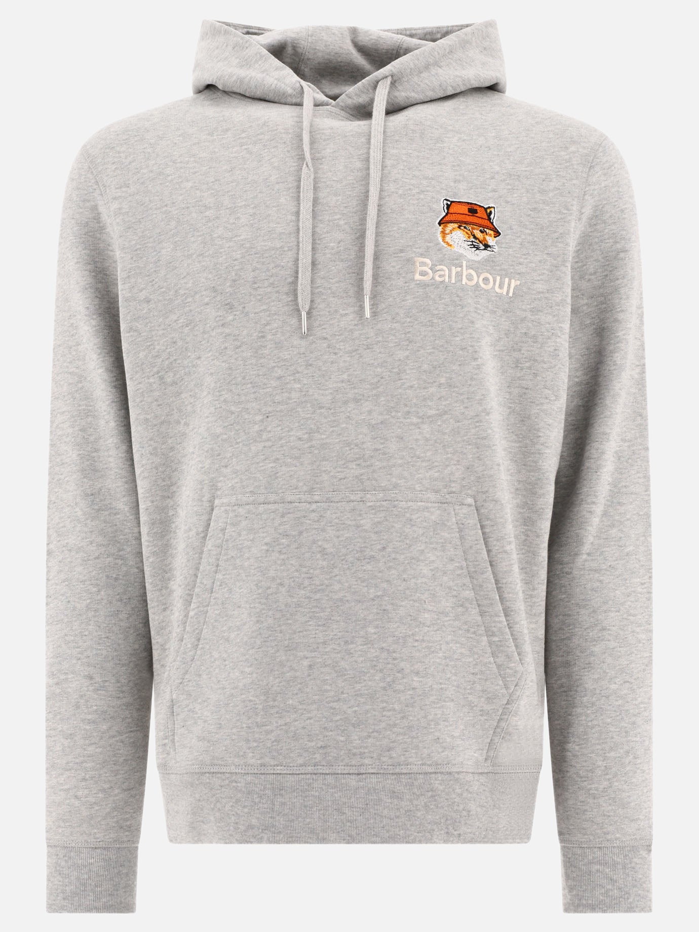 Felpe con cappuccio 100% cotton  Grigio - Barbour Uomo | PDP | VIETTI Online Store | thumbnail