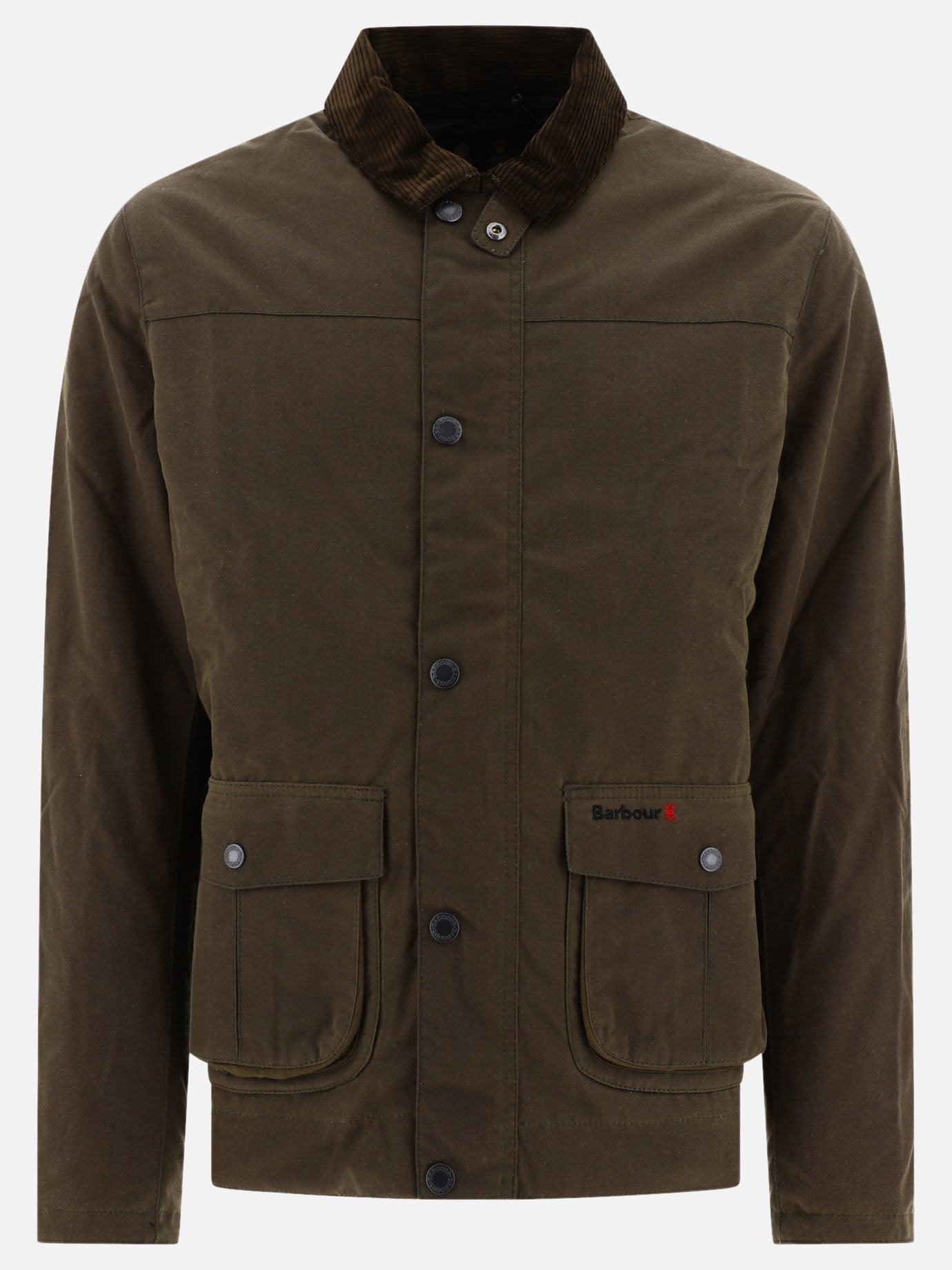 Giacche leggere & Trapuntate 100% cotone cerato  Verde - Barbour Uomo | PDP | VIETTI Online Store | Zoom-Modal
