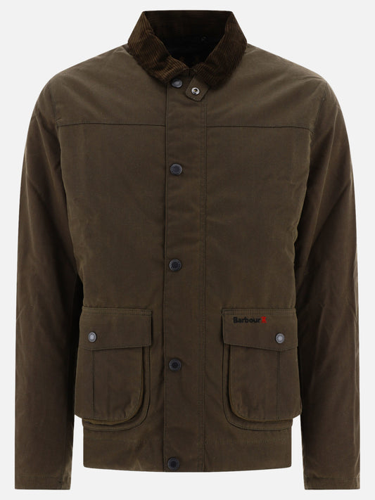 Giacche leggere & Trapuntate 100% cotone cerato  Verde - Barbour Uomo | PLP | VIETTI Online Store 
