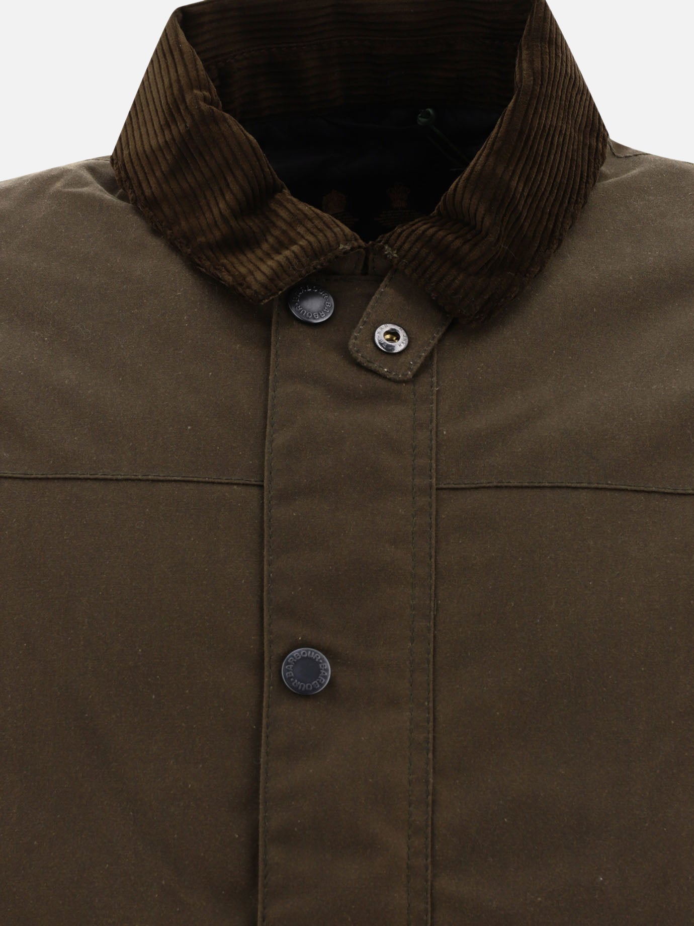 Giacche leggere & Trapuntate 100% cotone cerato  Verde - Barbour Uomo | PDP | VIETTI Online Store | thumbnail_3