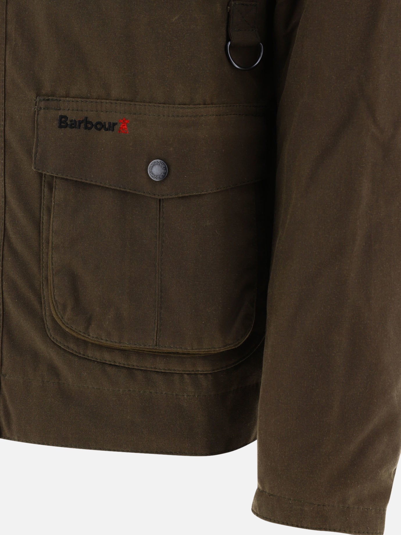 Giacche leggere & Trapuntate 100% cotone cerato  Verde - Barbour Uomo | PDP | VIETTI Online Store | thumbnail_4
