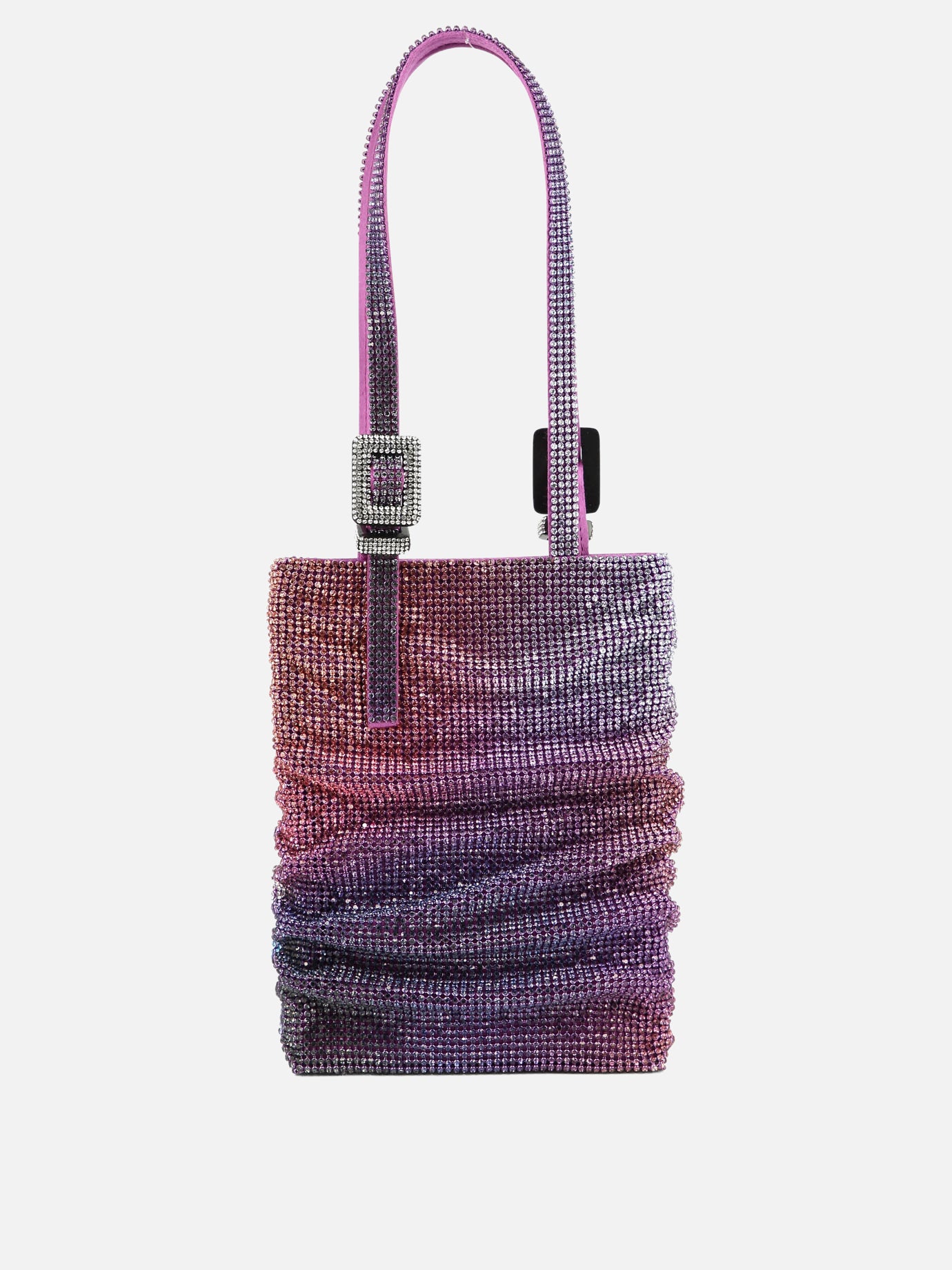 Small bags 100% aluminium mesh  Fuchsia - Benedetta Bruzziches Women | PDP | VIETTI Online Store | Zoom-Modal_3
