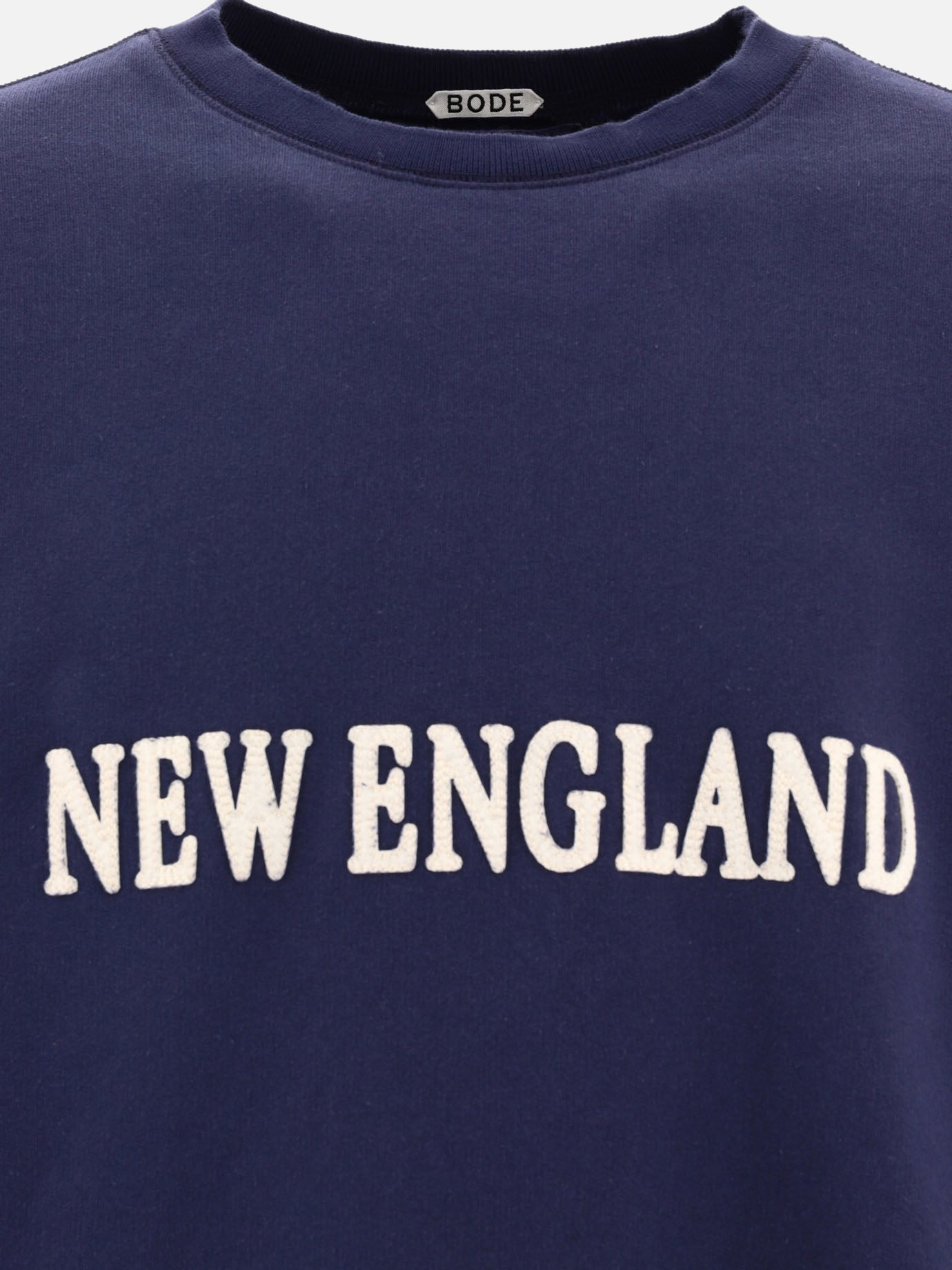 Felpe girocollo 100% cotton  Blu - Bode Uomo | PDP | VIETTI Online Store | Zoom-Modal_3
