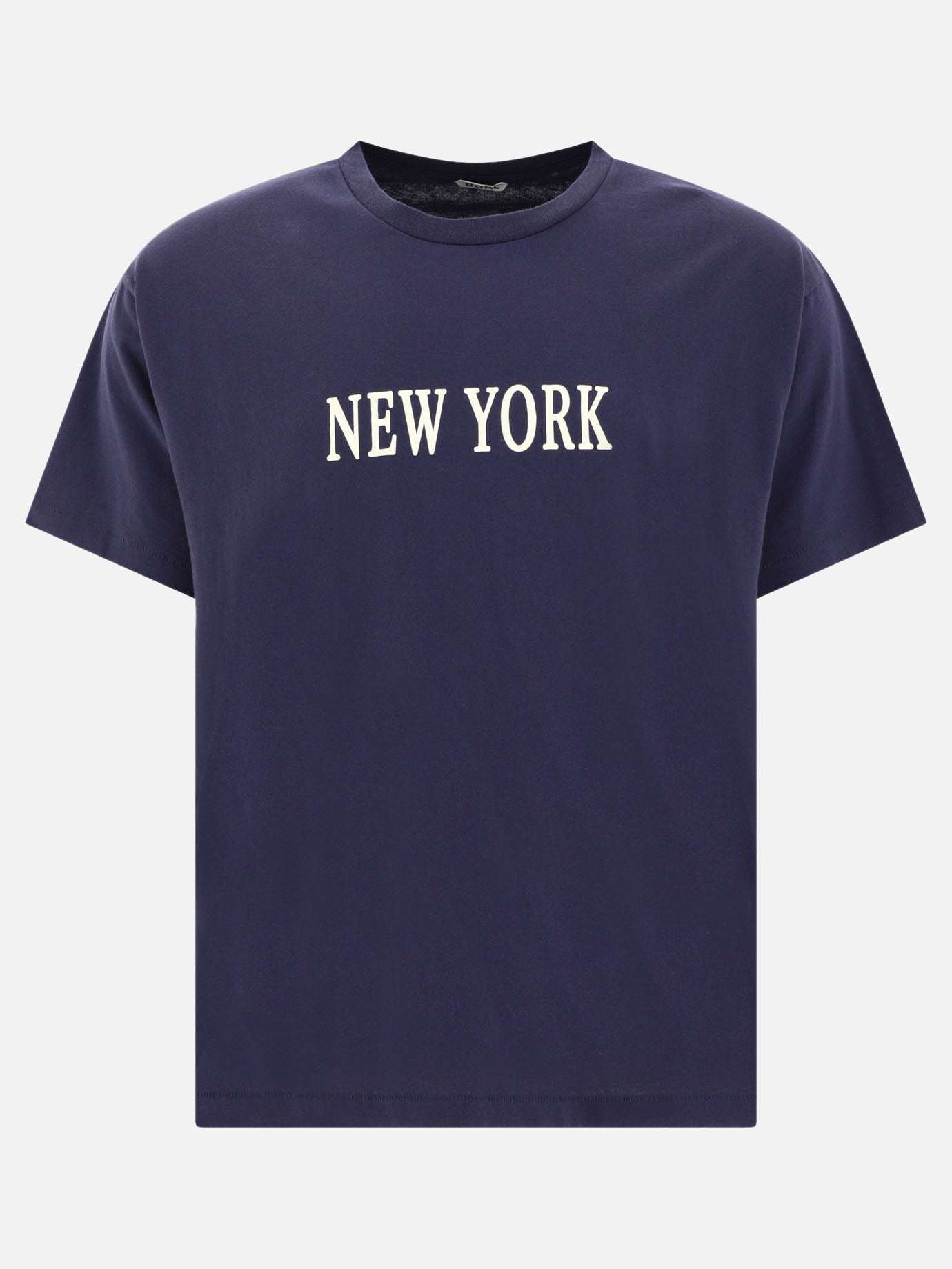 T-shirt girocollo 100% cotton  Blu - Bode Uomo | PDP | VIETTI Online Store | thumbnail