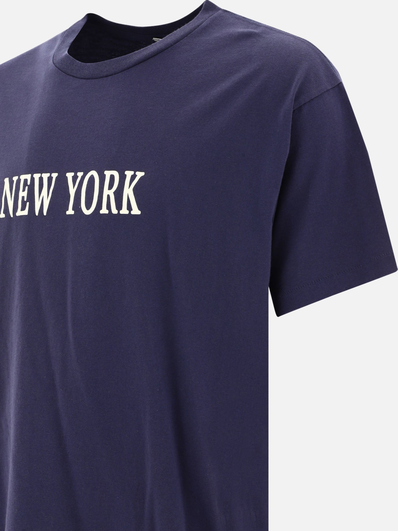 T-shirt girocollo 100% cotton  Blu - Bode Uomo | PDP | VIETTI Online Store | Zoom-Modal_4
