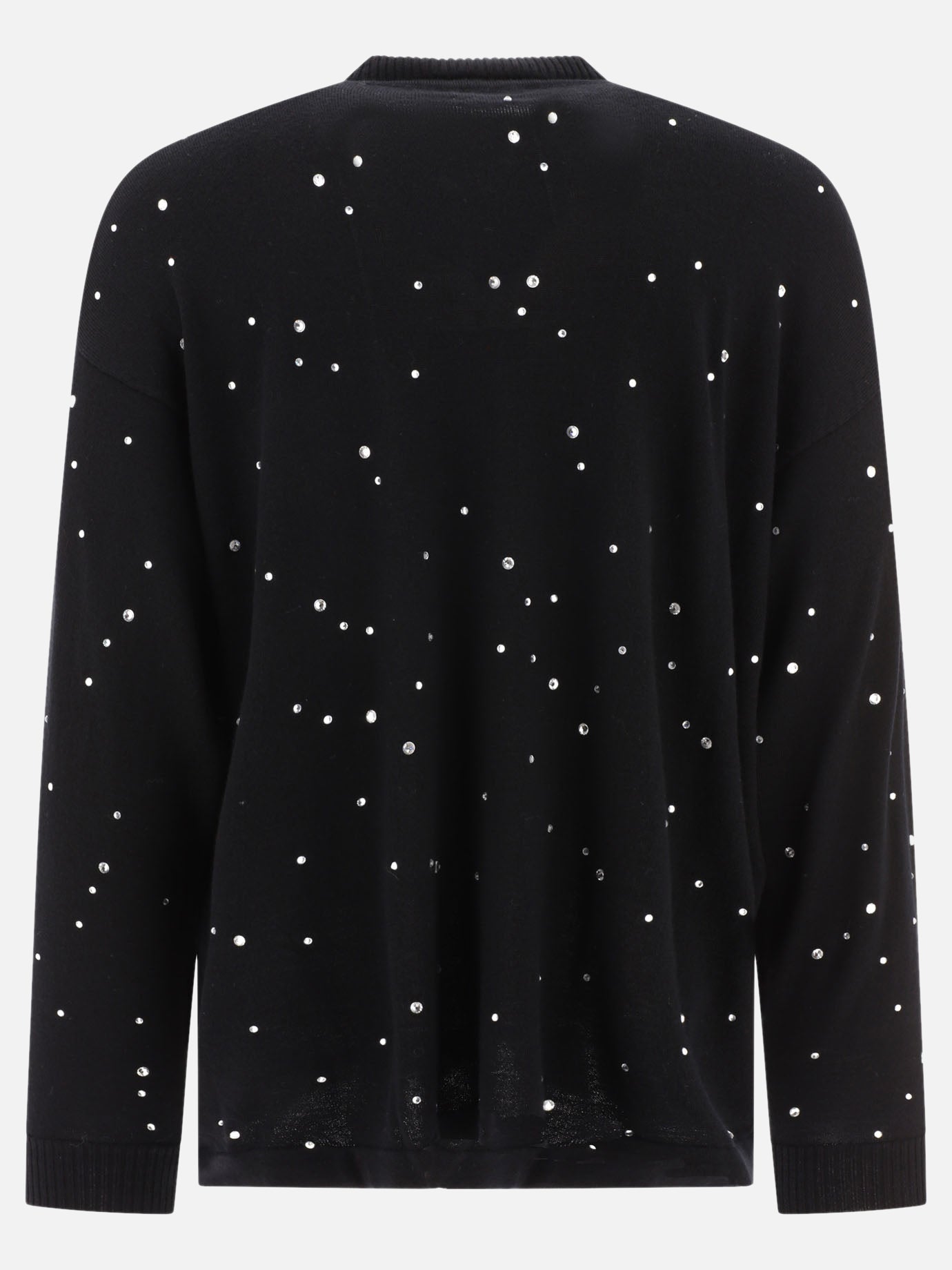 Polo con bottoni 100% merino wool  Nero - Bode Uomo | PDP | VIETTI Online Store | Zoom-Modal_2
