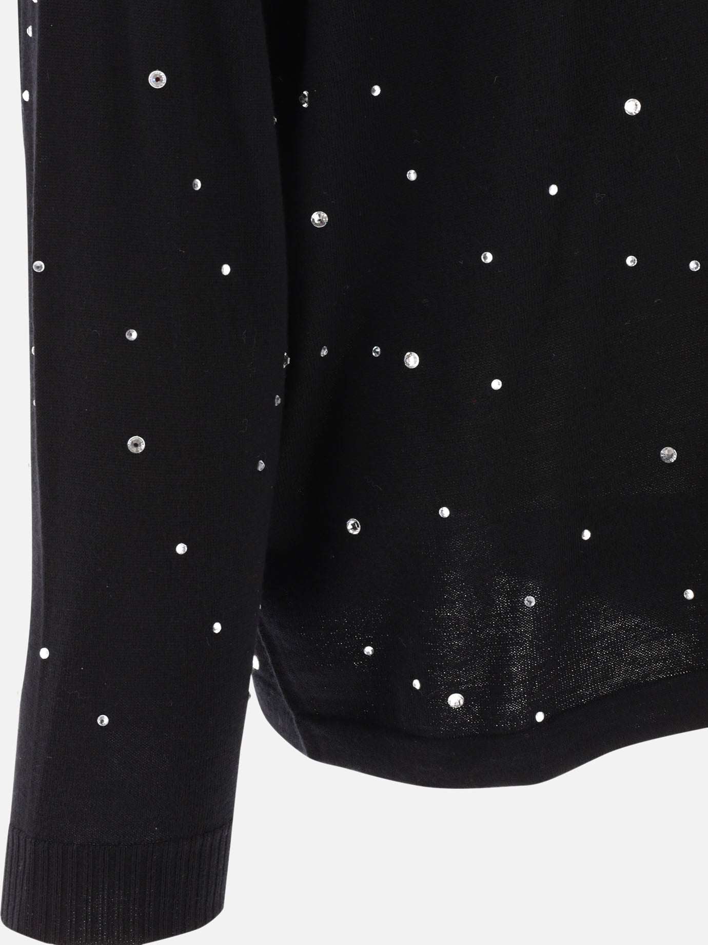 Polo con bottoni 100% merino wool  Nero - Bode Uomo | PDP | VIETTI Online Store | Zoom-Modal_4
