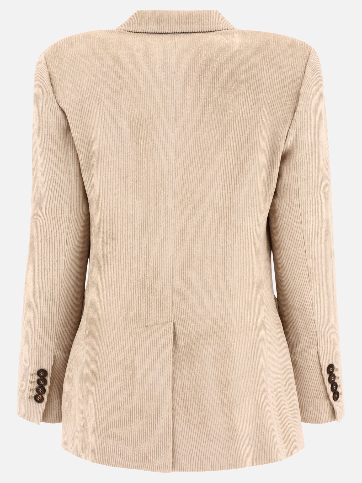 Blazer 100% viscosa  Beige - Brunello Cucinelli Donna | PDP | VIETTI Online Store | thumbnail_2
