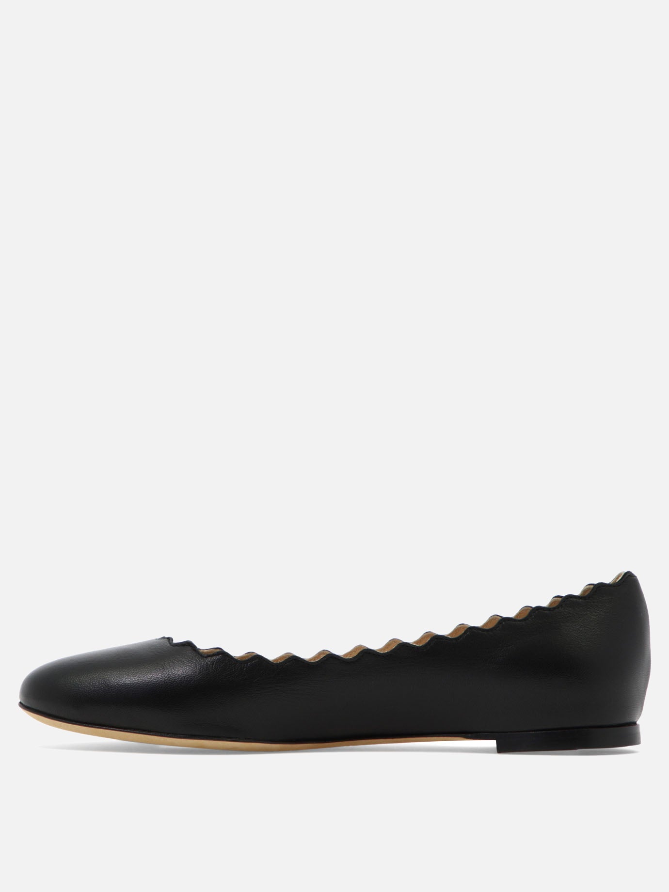 Ballerine classiche 100% goat leather - 90% cow leather 10% rubber  Nero - Chloé Donna | PDP | VIETTI Online Store | thumbnail_3