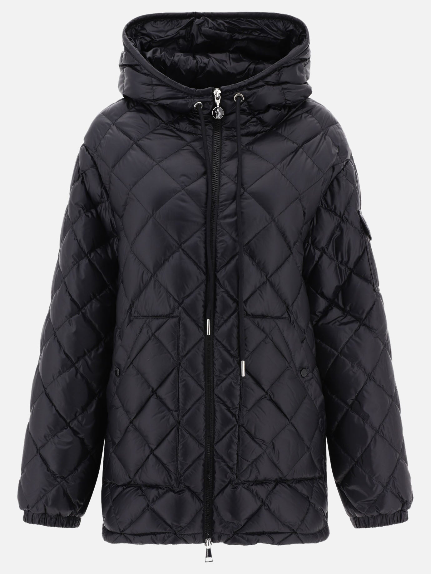 Giacche leggere & Trapuntate 100% polyamide - Padding: down and feathers  Nero - Moncler Donna | PDP | VIETTI Online Store | thumbnail
