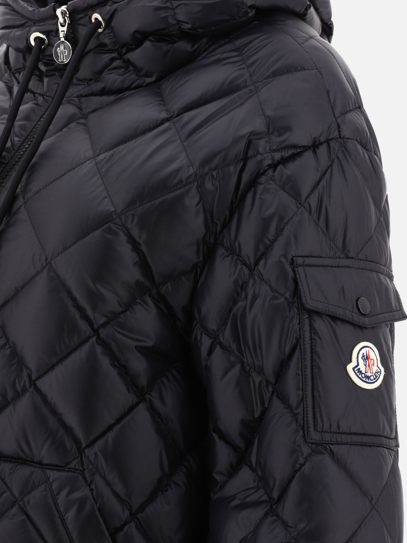 Giacche leggere & Trapuntate 100% polyamide - Padding: down and feathers  Nero - Moncler Donna | PDP | VIETTI Online Store | Zoom-Modal_4
