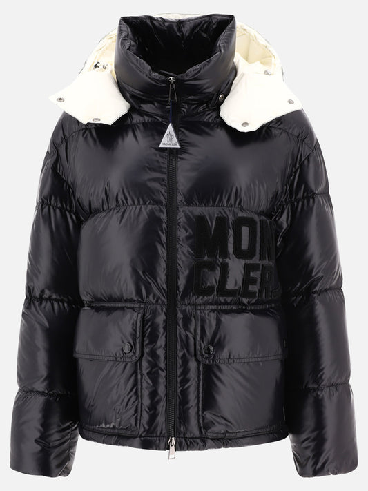 Piumini corti 100% polyamide - Padding: down and feathers  Nero - Moncler Donna | PLP | VIETTI Online Store 
