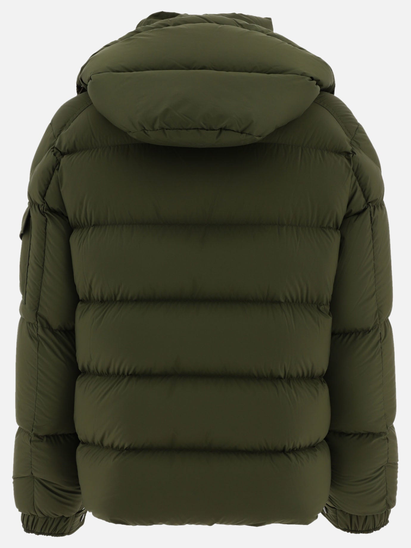 Piumini lunghi 100% polyamide - Padding: down and feathers  Verde - Moncler Uomo | PDP | VIETTI Online Store | thumbnail_2