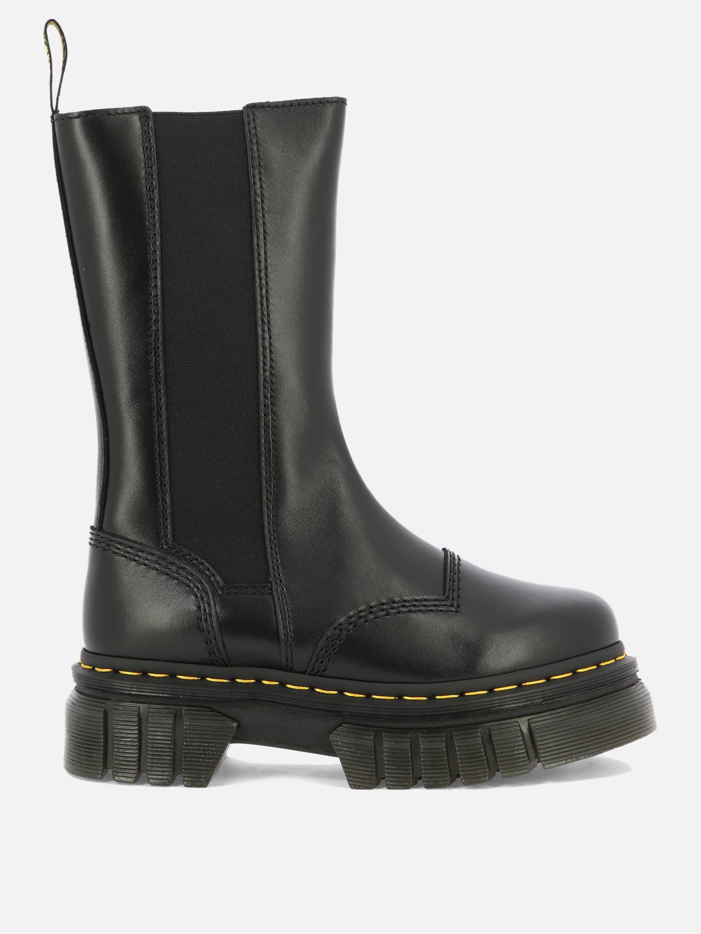 Knee-high 100% leather - 100% rubber  Black - Dr. Martens Women | PDP | VIETTI Online Store | thumbnail