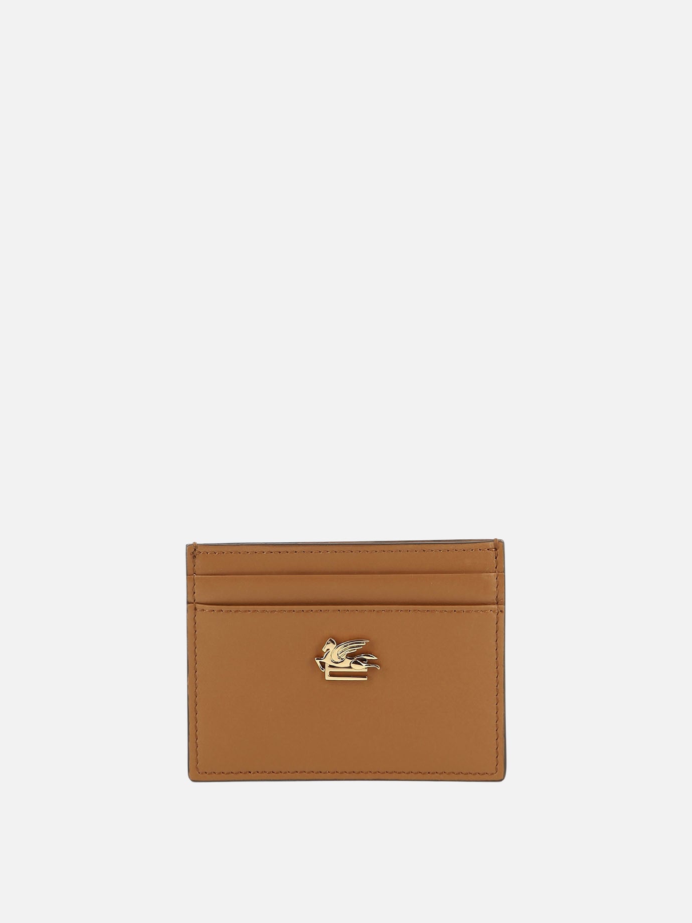 Portacarte 100% pelle di vitello  Marrone - Etro Donna | PDP | VIETTI Online Store | Zoom-Modal
