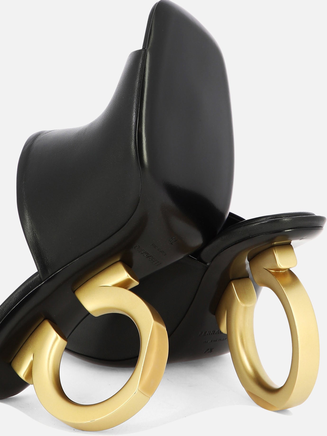 Sandali con tacco 0761922  Nero - Ferragamo Donna | PDP | VIETTI Online Store | thumbnail_5