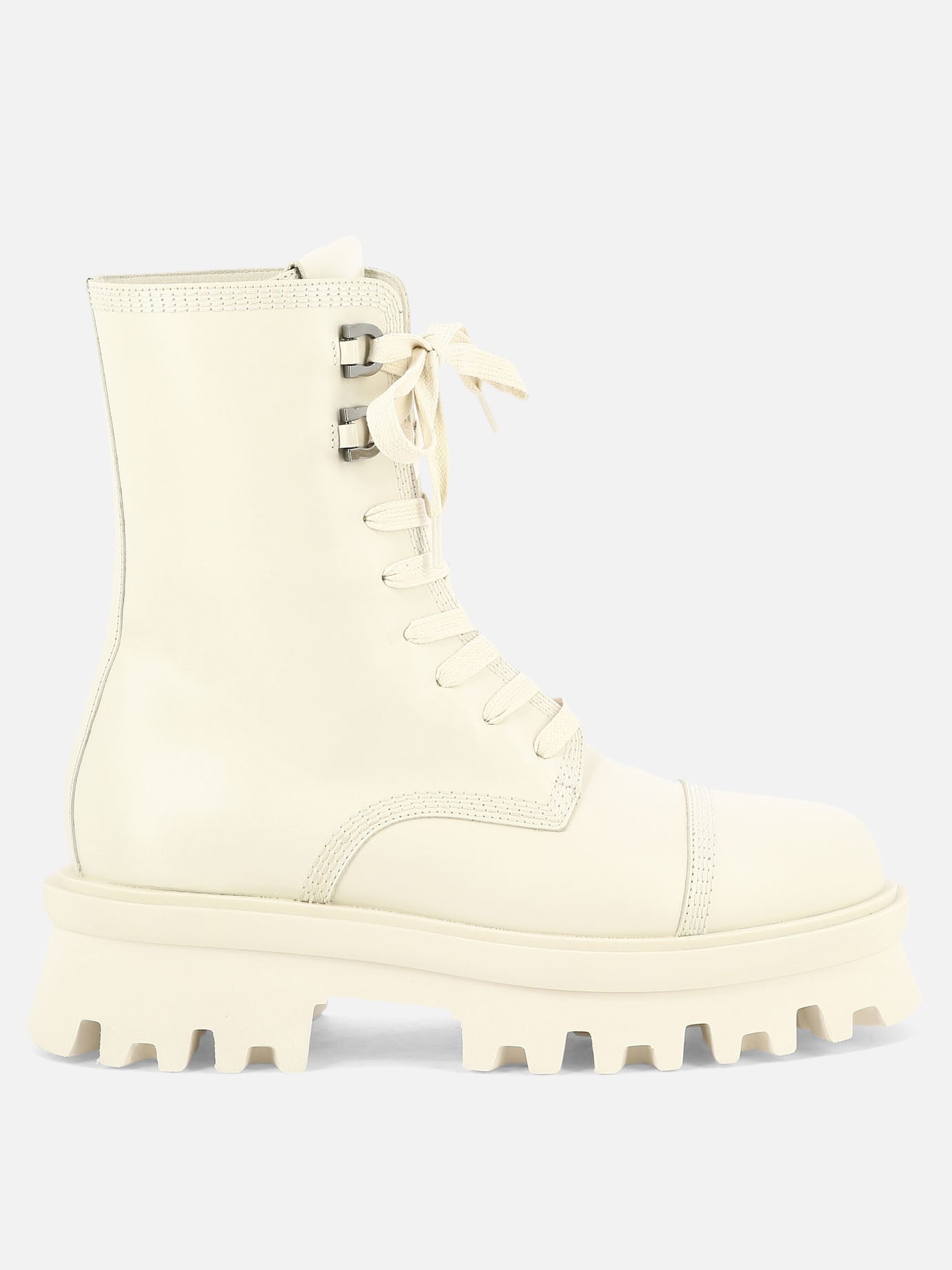 Anfibi 0763844  Bianco - Ferragamo Donna | PDP | VIETTI Online Store | thumbnail